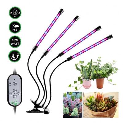 China Starting From Seed Led Full Spectrum To Grow For Indoor Plants Hydroponic Bulb Flexible USB Clip Strip Timing Lamp for sale