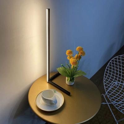 China Modern Indoor Modern RGB LED Wall Corner Floor Lamp APP with Remote Music Control Night Light for Bedroom Home Decoration for sale