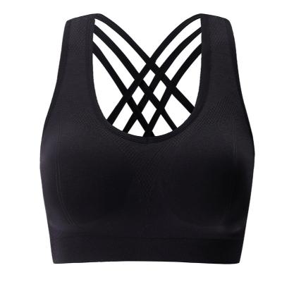 China QUICK DRY Underwear Sports Bra Bralette Push Up Women's Lingerie Seamless Top Female Invisible Without Underwire Yoga Fitness Gym for sale