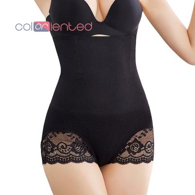 China QUICK DRY Control Panties Tummy Shaper High Waist Lace Up Postpartum Trainer Seamless Support Corset Belt Dropship Service for sale