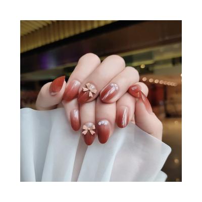 China Salon effect manufacturers sell the decorative products of the new ladies press on nails artificial nails for sale