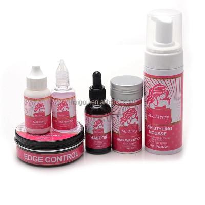 China Custom Private Label Adhesive Glue Strong Fixes For Wigs Melt Tape For Wigs Hair Tint Spray Extensions Wigs Tools Hair Wax for sale