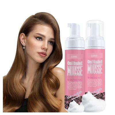 China For Home Use Private Label Organic Hair Mousse Curling For Curly Hair Styling Mousse for sale