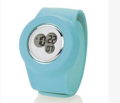 China customized silicone snap watch promotion gift for sale