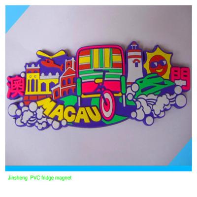 China souvenir promotional  soft PVC fridge magnet sticker for sale