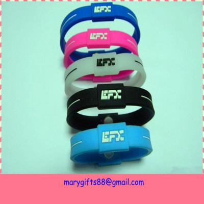 China fashion colorful balance silicon power bracelet for sale