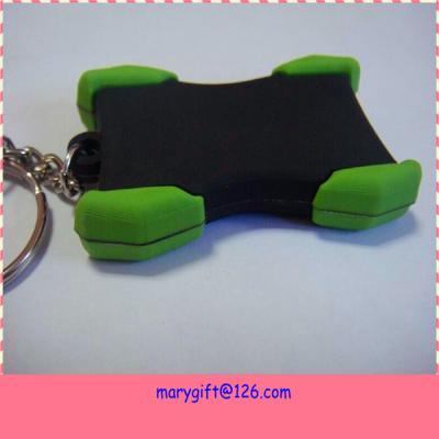 China pvc rubber keychain manufacturers in china for sale