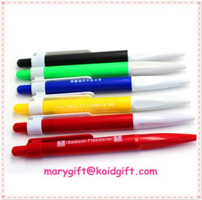 China promotion plastic ball point pen for sale