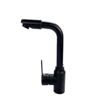 China Hot Water Faucet In Kitchen High Quality Kitchen Faucet 360 Degree Rotatable Black Kitchen Faucet Sink Sink Faucet for sale