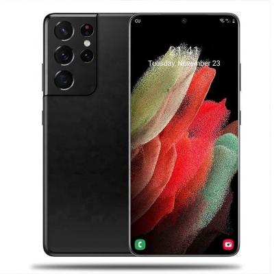 China Dual SIM Card Hot Selling S21+ ULTRA 8GB+256GB 7.3 Inch Full Display Android 10.0 Mobile Cells Smart Phone for sale