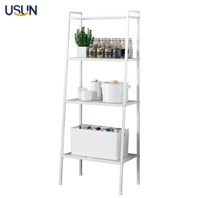 China Sustainable Wholesale 4-Tier Wire Mesh Metal Rack Home For Living Room for sale