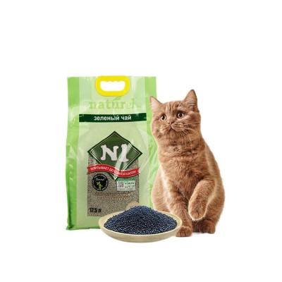 China Viable Wholesale Factory Lovepet Hot Sale Bulk Bulk Dustproof Strong Bundling Charcoal Cat Litter Sand For Cats for sale