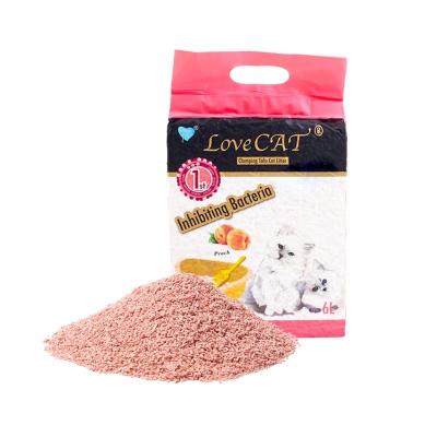 China Lovepet Lovecat Premium Air Bunting Viable Lightweight Cat Litter Plant Based Formula Ultra Clean Longer Lasting Litter Odor Control for sale