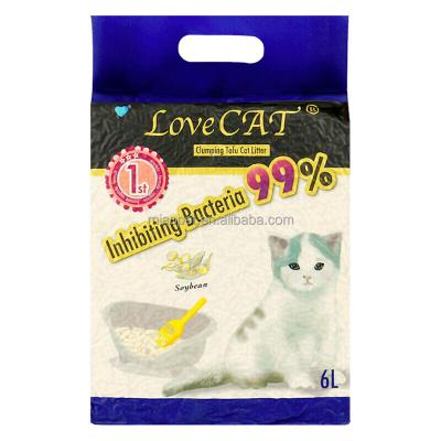 China Lovepet Free Sample LOVECAT Tofu Cat Litter Cat Litter Viable Fast Automatic Grouping Box Can Be Used Fast Shipping for sale