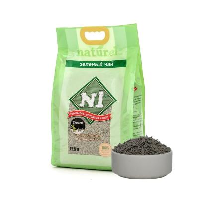 China Lovepet Sustainable Hot Selling 2.0mm Charcoal N1 Natural Eco-friendly Dustproof Tofu Cat Litter Factory Directly Sell for sale