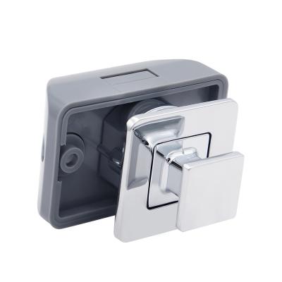 China RV Motorhome Cabinet Lock RV Caravan Furniture Drawer Lock Square Push Button Door Lock for sale