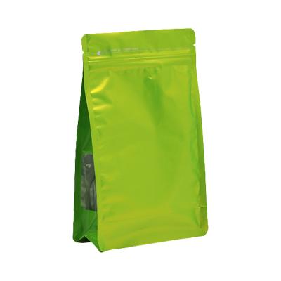 China Factory Supply Recyclable Pouch Stand With Ziplock Aluminum Foil Coffee Bag With Valve Plastic Packaging Bags for sale