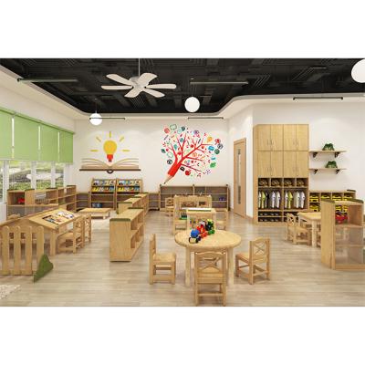 China Mid Century Modern COWBOY Style Design Preschool Kindergarten Chairs Tables Pictures Baby Room Leather Furniture for sale