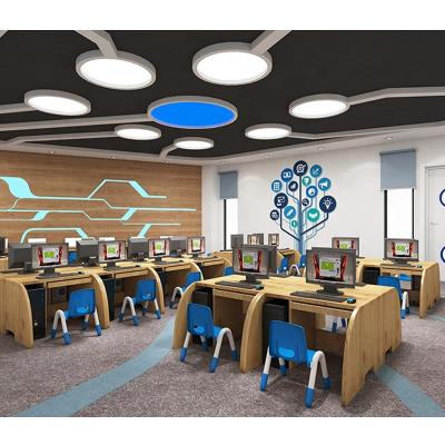 China Modern Solid Wood Chairs For Kindergarten Nursery Furniture Kids Study Computer Room for sale