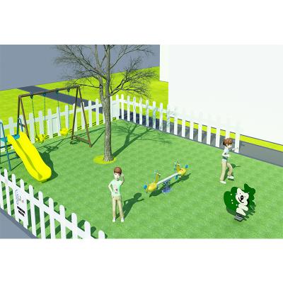 China Plastic playground equipment kidsmini Guangdong COWBOY playground preschool outdoor playground for sale