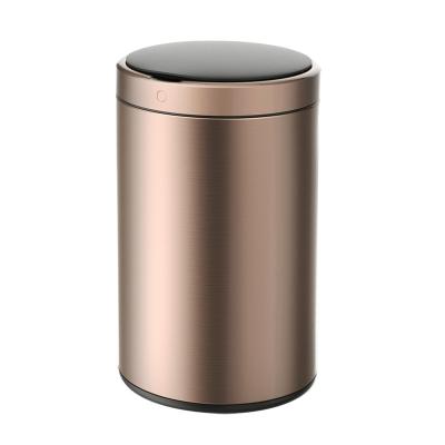 China 12L Stored 3 Gallon Waterproof Automatic Sensor Trash Can Household Buffet Trash Bin Garbage Waste Bin Smart Barrel for sale