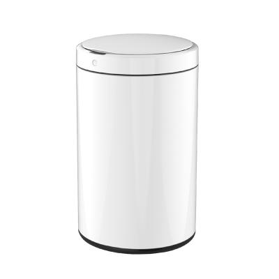 China 12L Stocked 3 Gallon Hot Selling Smart Household Kitchen Around Trash Can Intelligent Automatic Sensor Trash Bins Smart Waste Bin for sale