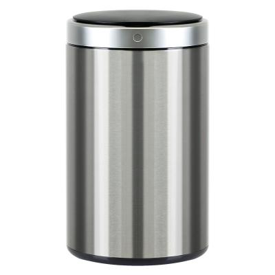 China 12L Stocked 3 Gallon Stainless Steel Household Kitchen Waste Trash Can Smart Automatic Bathroom Sensor Auto Trash Bins for sale