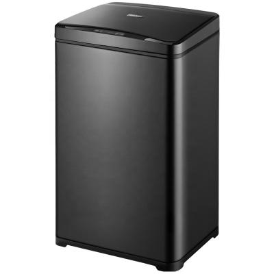 China 42L Sensor 11gallon touchless dustbin dustbin smart automatic rubbish bin waste metal household steel sideboard for sale