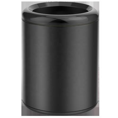 China RTS 9L Round Open Top Dust Bin Dustbin Viable Waste Bin Storage Bucket Metal Steel Open Top 4pcs/carton 1986pcs All-Season for sale