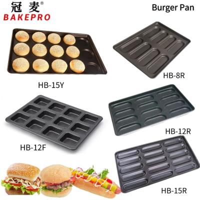 China Viable Bake Pro 4 Inch Hamburger Bun Mold Of Automatic Bread Production Line for sale