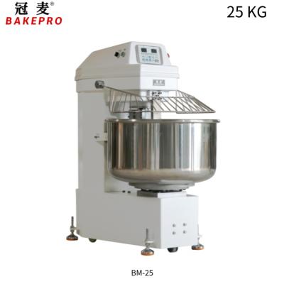 China Hotels BAKE BM-25 PRO Commercial Spiral Mixer For Bread Bread Dough Kneading for sale