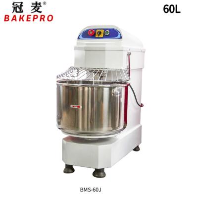 China Snack Factory BAKE BMS-60J PRO Commercial Bread Dough Mixer of Full Set Baguette Production Line for sale