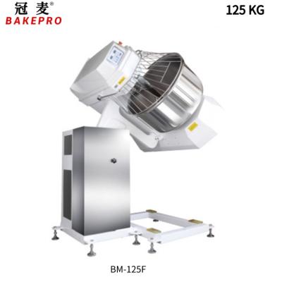 China Snack Factory BAKE PRO Commercial Flour Mixer Baking Equipment 125kg BM-125F Bread Dough Mixer for sale