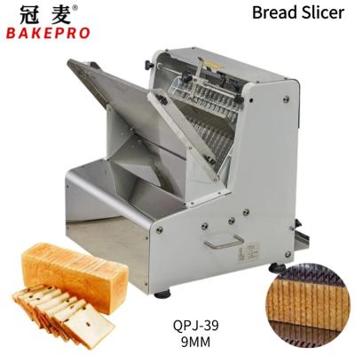 China Snack Factory Bake Baking Equipment QPJ-39 Pro Toast Cutter 39 Blades Bread Bread Slicer for sale