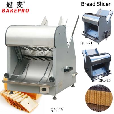 China Snack Factory Bake Pro 20mm 18mm 14mm Bread Loaf Slicing Machine Complete Toast Production Line for sale