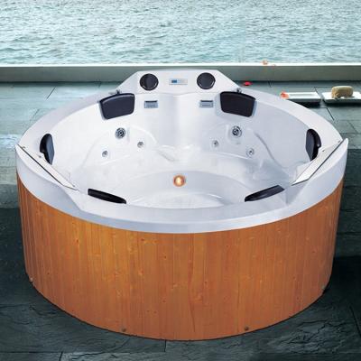 China Commercial Chinese Outdoor Chinese Outdoor Body Massage Round Hot Tub for sale