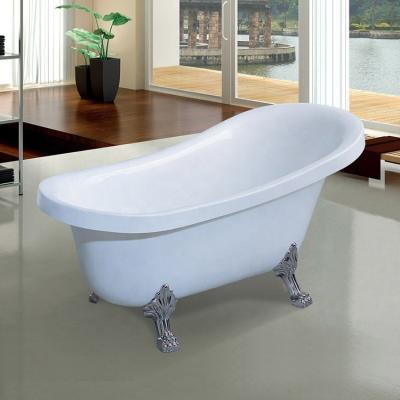 China Modern Cheap Acrylic Bathtub With Free Feet Sanitary Bath Stand Bathtub for sale