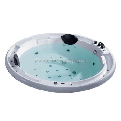 China Cheap round body massage AT-0519-1 drop-in double whirlpool bathtub for sale