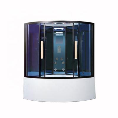 China New Style Portable Computer Control Panel Premium Style Acrylic Steam Bath And Steam Booth for sale