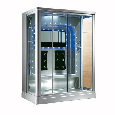 China Computer Control Panel Steam Shower Room Cabin Massage Steam Shower Room /2 Person Steam Bath for sale