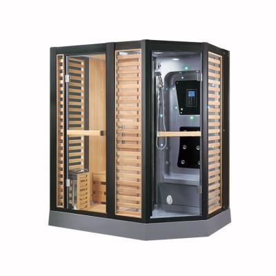 China Computer Control Panel Steam Sauna Room One Person Steam Room Steamer Home Steam Sauna Best for sale