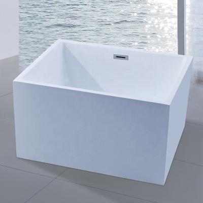 China Tiny Baby Bathtub Modern White Small Bathtub Free Standing Bath for sale