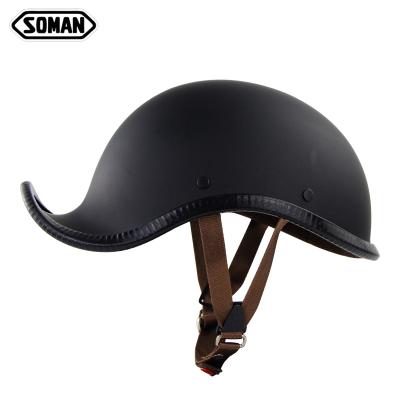 China Sexy Motorcycle Helmets Retro Half Face Casco Riding capacetes SM203 for sale