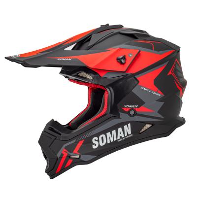 China SOMAN Motocross Helmets Off Road Motorcycle Casco MTB Downhill Racing high quality Capacetes racing cascos para moto M8 for sale