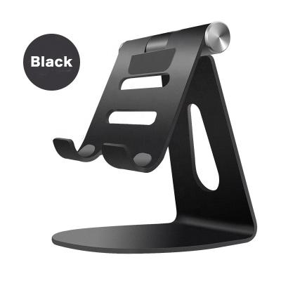 China Simple Foldable Mobile Phone Desktop Mobile Phone Holder Adjustable Aluminum Foldable Portable Stand Holder for sale