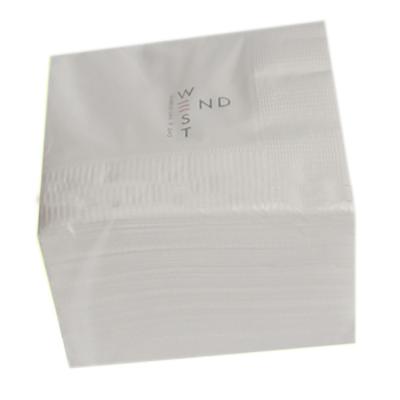 China Printed 1/4 Times White Paper Printing Napkins Disposable Tissue Tissue Paper for sale