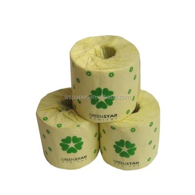 China Cheap Eco-friendly Recycled Soft Toilet Paper With Friendly Copy Paper Wrapped Wholesale for sale