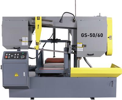 China Cutting Metal Low Cost Factory Sale Automatic Band Saw Machine GS-50/60 Horizontal Band Saw Machinery for sale