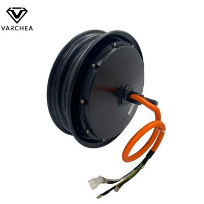 China Waterproof Price China 72v 12 Inch Brushless Electric Motor 3 Hp1000w 2000w , 3000w 5000w 10 Inch Waterproof 5 Hp Bldc Hub Motor for sale