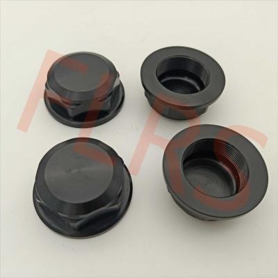 China Automotive Customized Cap Nut With Flange EN AW-7075 Anodized Black For Motorcycle Or Car for sale